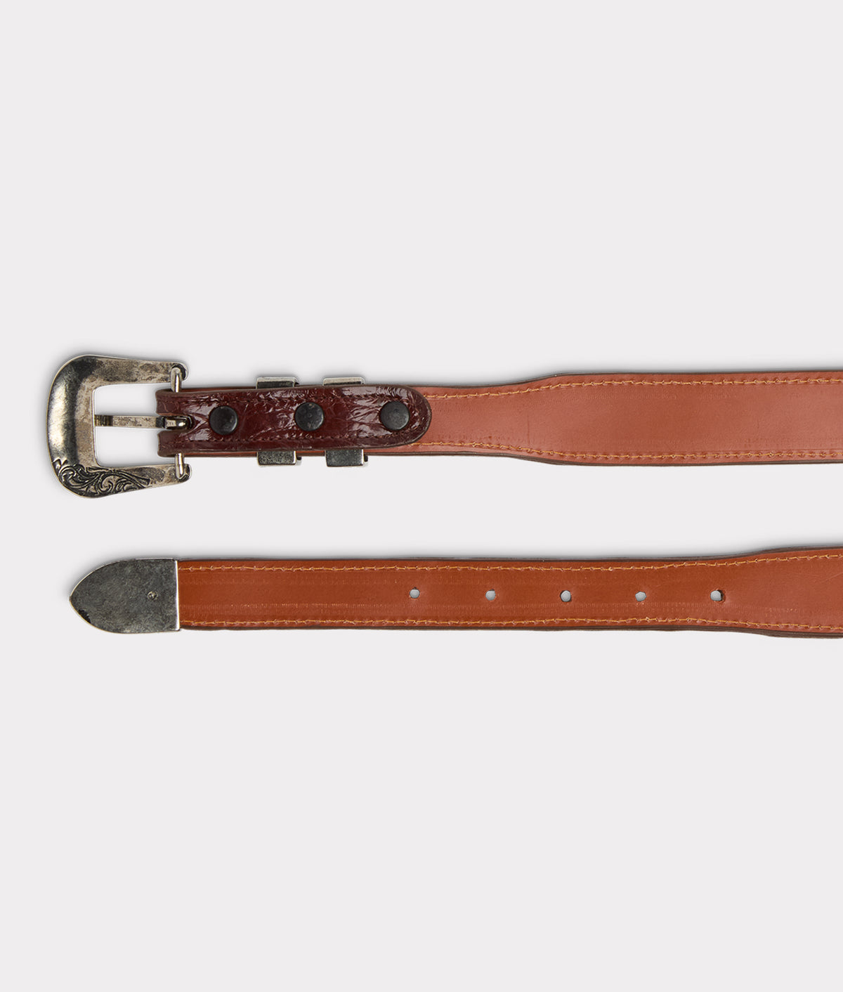 
    Women&#39;s Caiman Tapered Belt :: Sienna