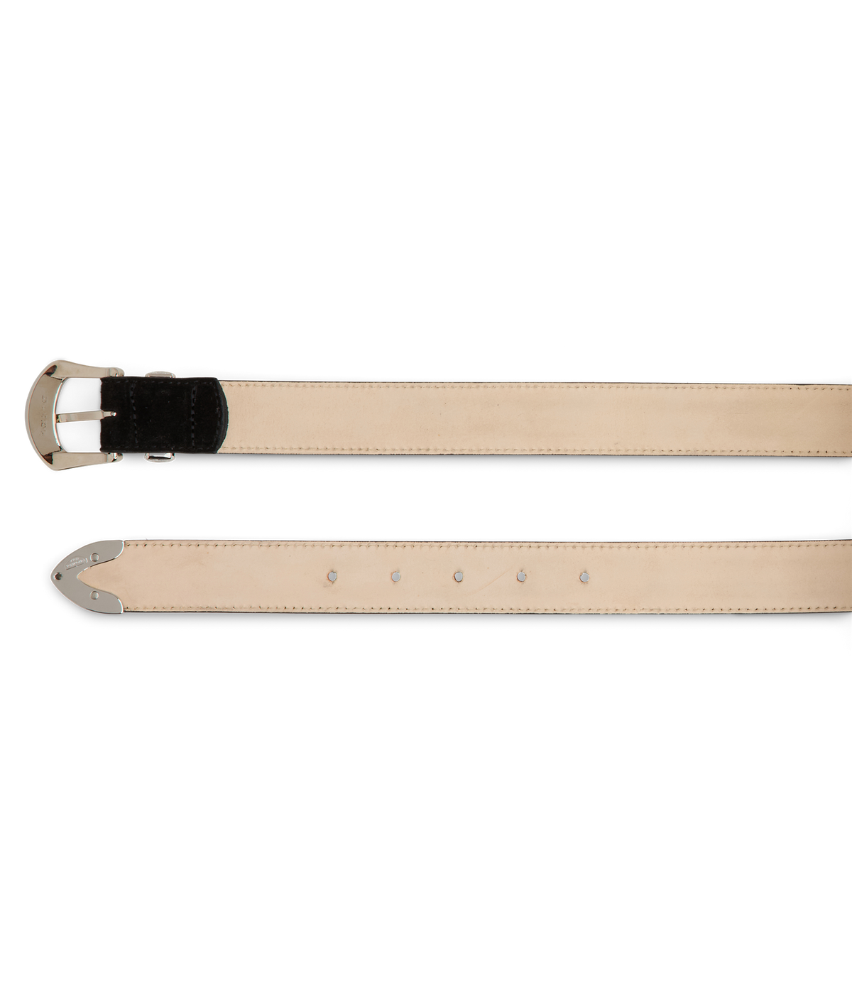 
        Italian 3 Piece Belt :: Black