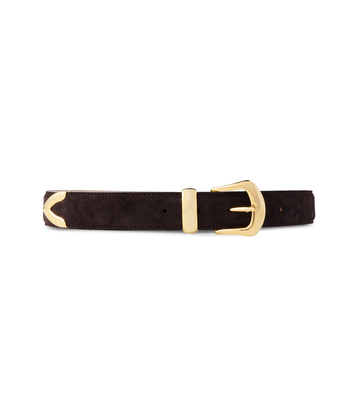 
        Italian 3 Piece Belt :: Chocolate