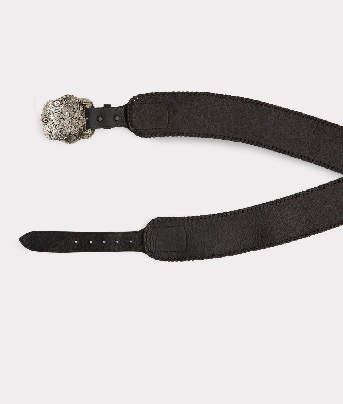 
    Trophy Buckle Belt :: Black