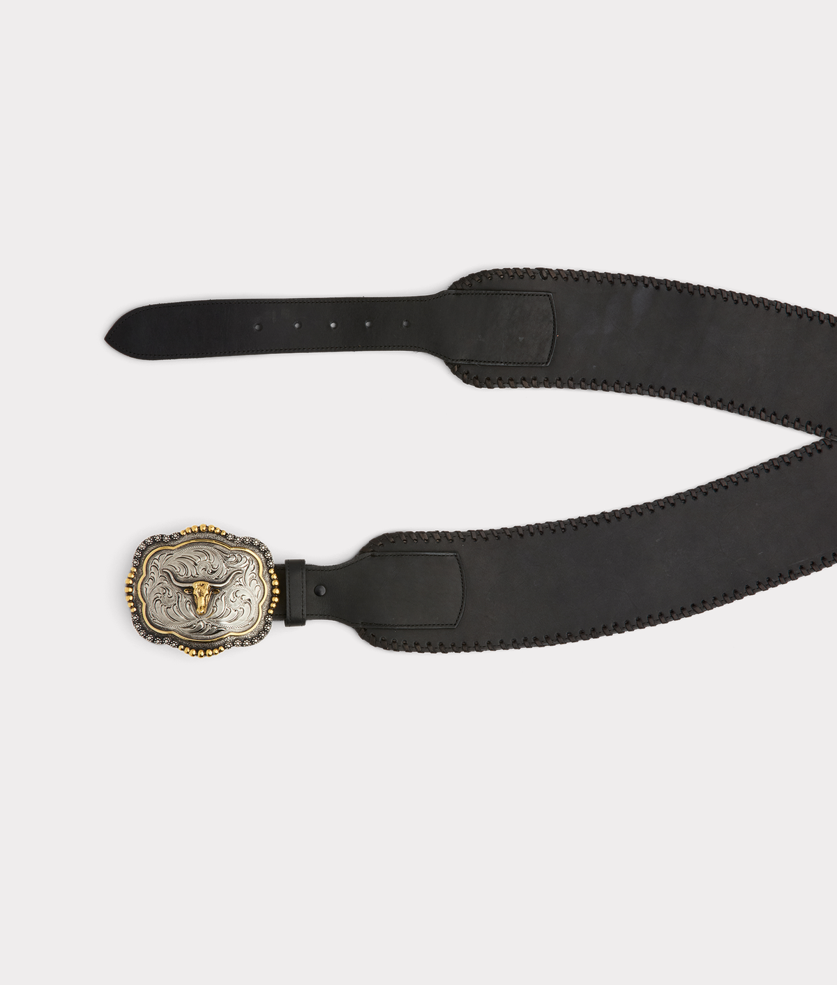 
    Trophy Buckle Belt :: Black