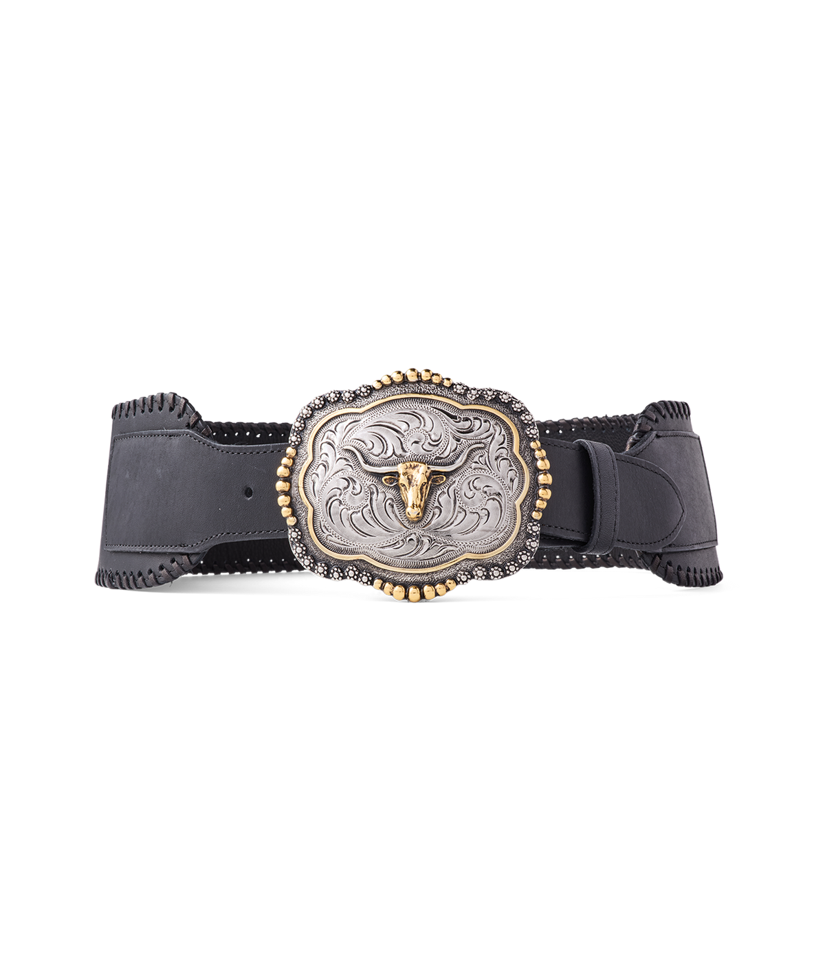 
    Trophy Buckle Belt :: Black