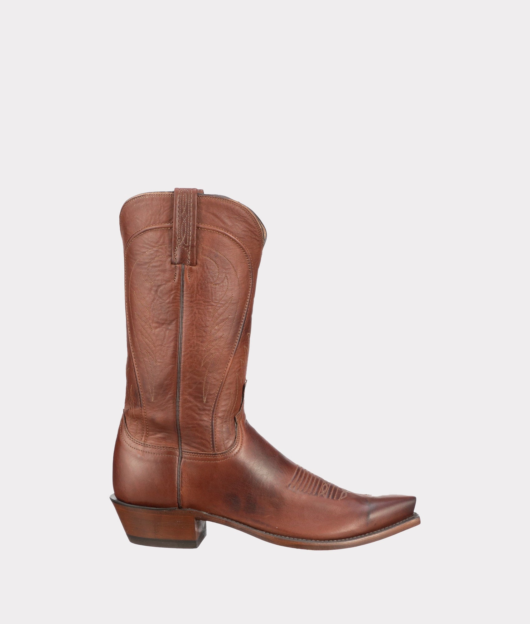 Bart Boot Tan Cowhide Ranch Hand Lucchese