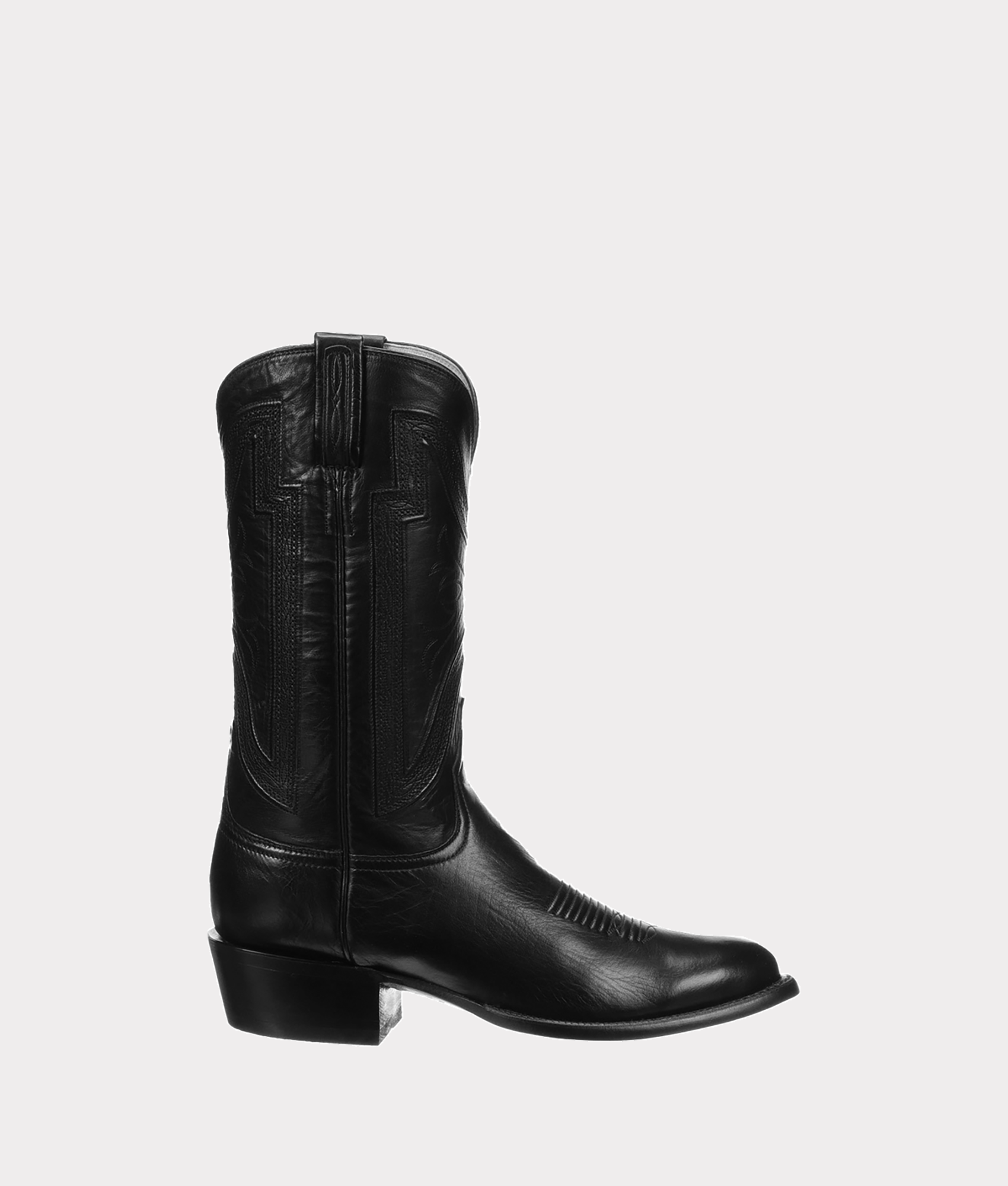 Collins Boot Black Lucchese