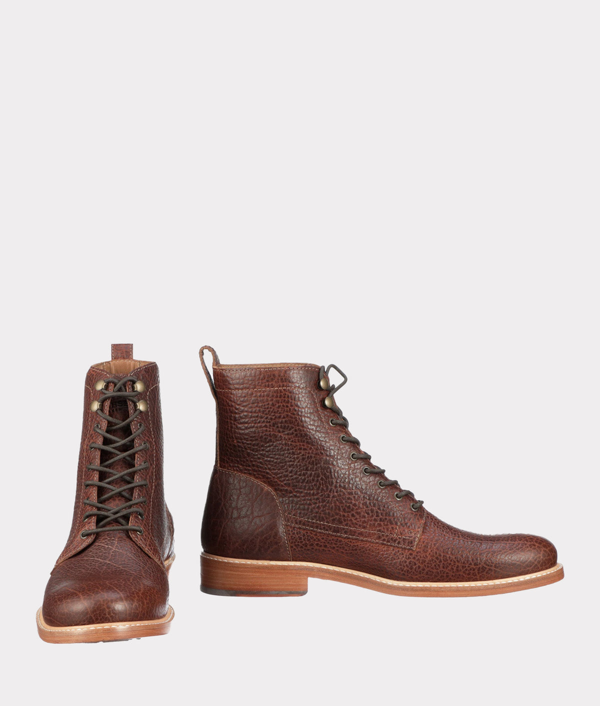 
    6&quot; Lace Up Derby Boot :: Whiskey