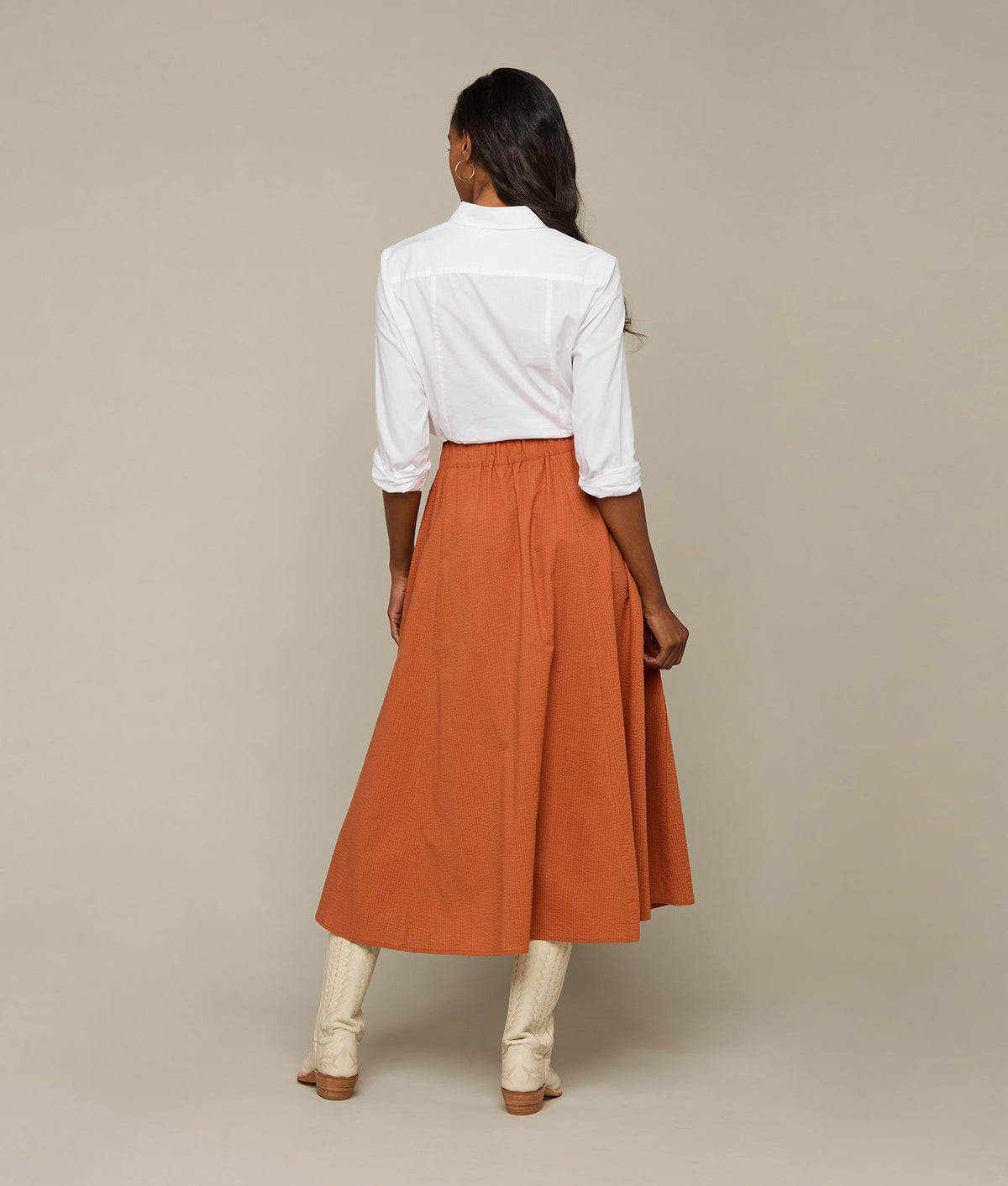 
    Sandy Skirt :: Terracotta