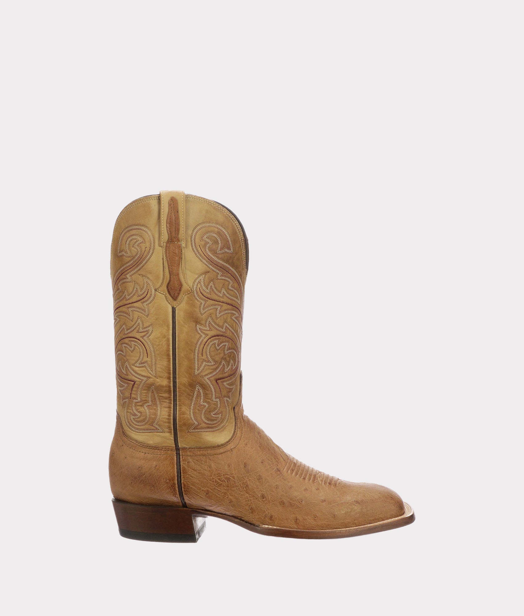 Lance Boot Barnwood Antique Saddle Lucchese