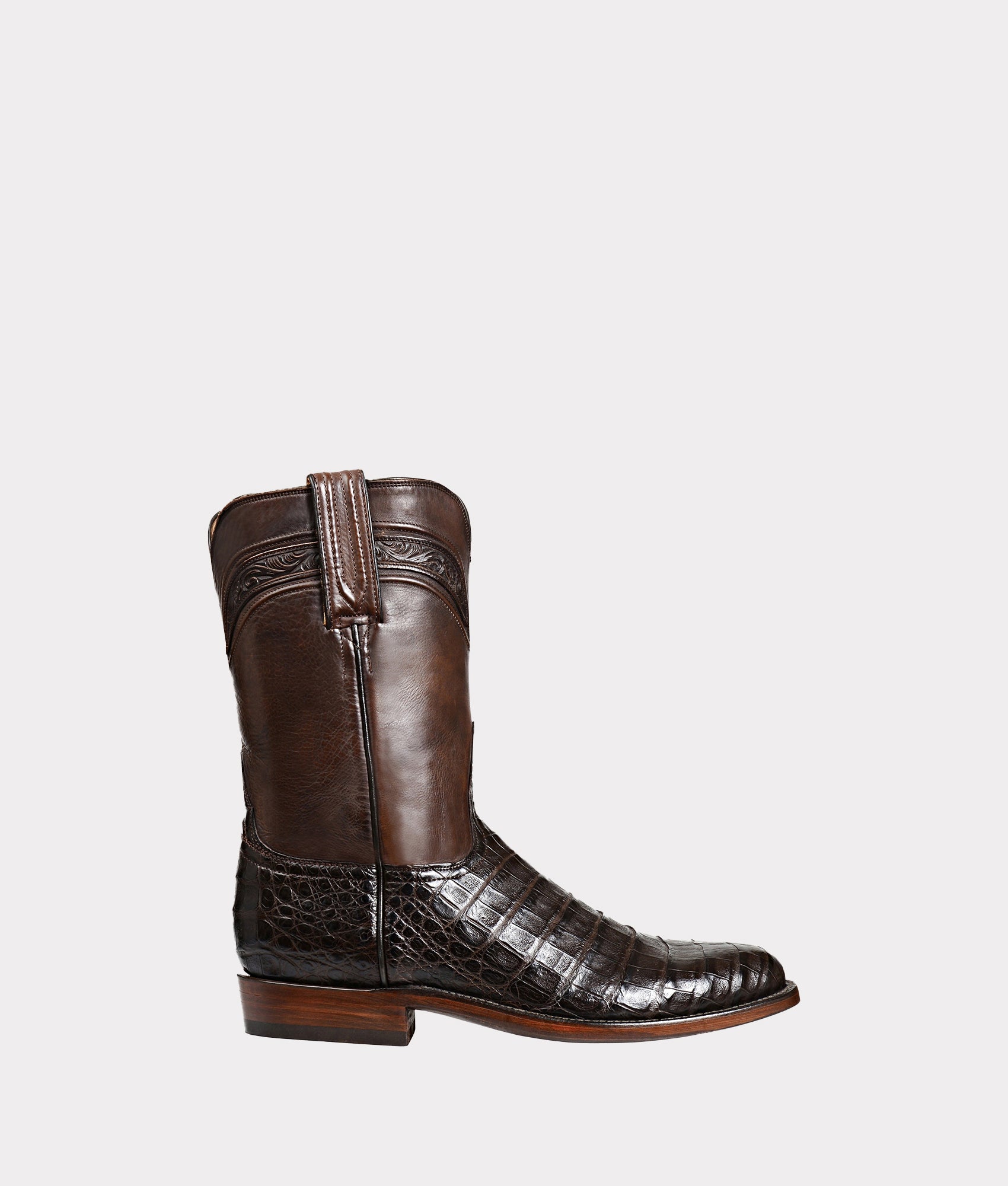 Lucchese ultra caiman belly boots hotsell