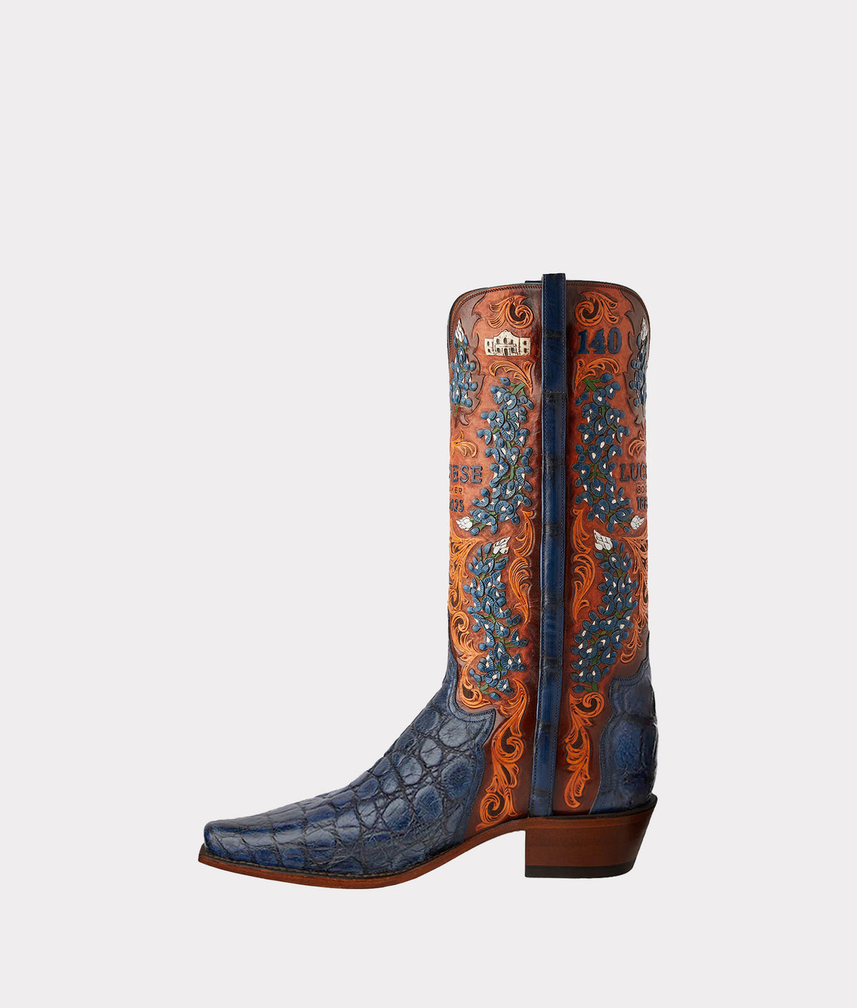 
    Women&#39;s Bluebonnet 140th Anniversary Boot :: Cavalry Blue