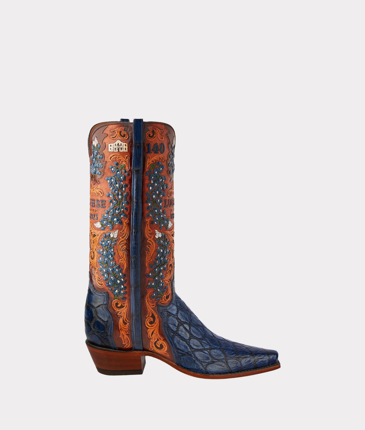 
    Women&#39;s Bluebonnet 140th Anniversary Boot :: Cavalry Blue