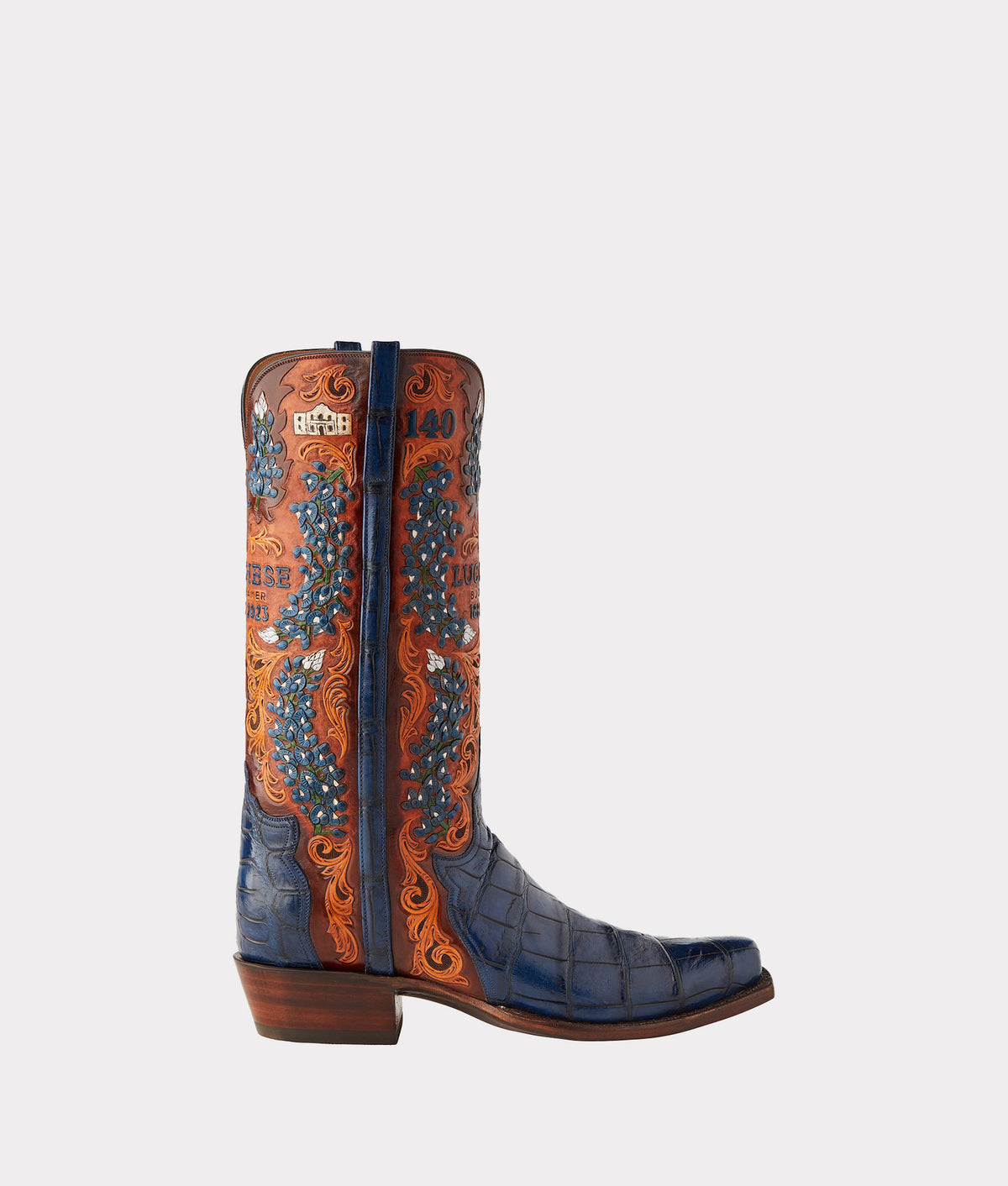 
    Men&#39;s Bluebonnet 140th Anniversary Boot :: Cavalry Blue