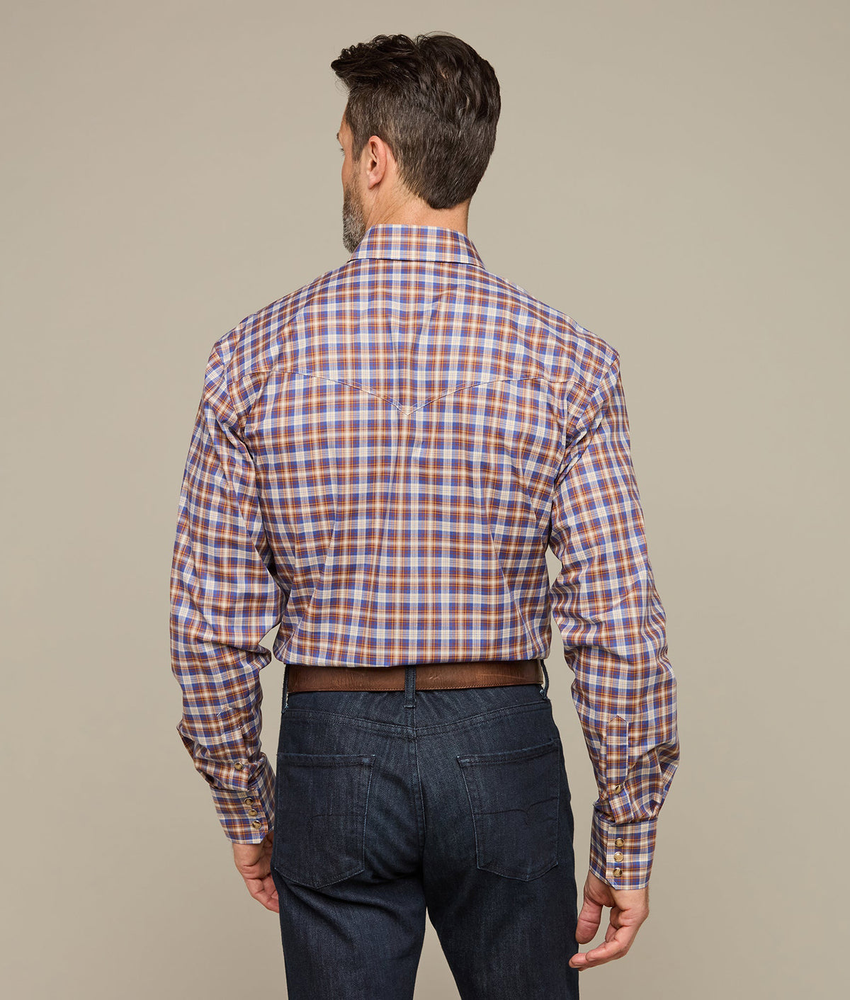 
        El Paso Plaids :: Blue/Brown Plaid