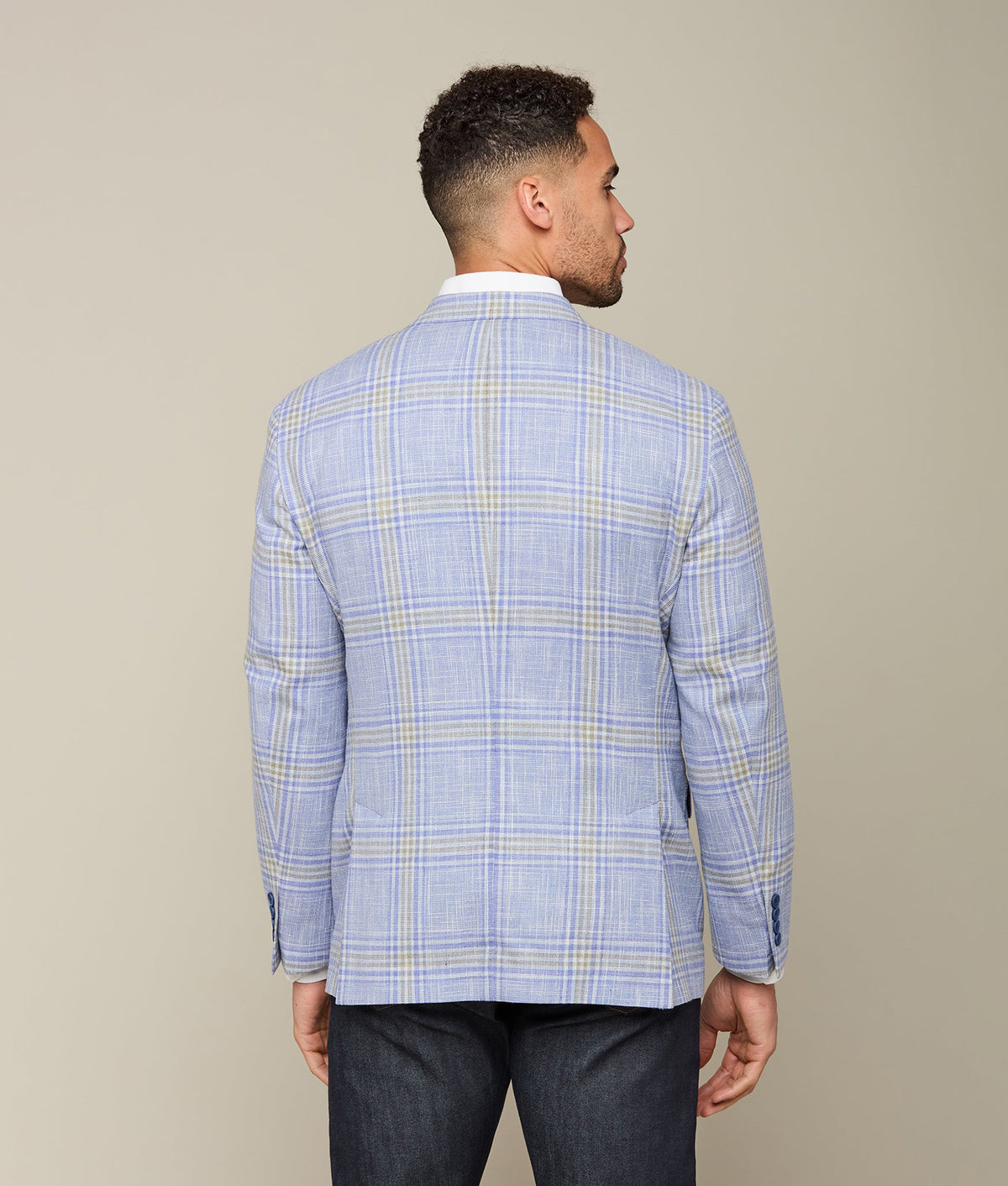 
    Lucchese Sport Coat :: Light Blue/Grey/White