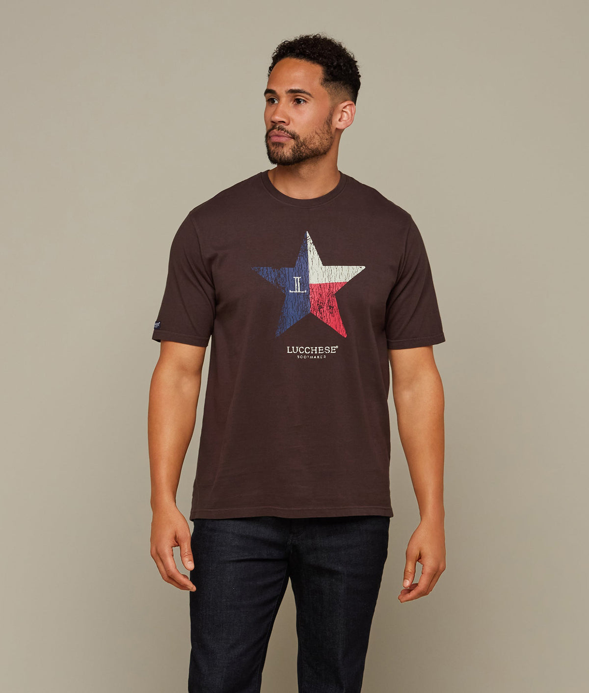 
    Lucchese Lone Star Tee :: Charcoal