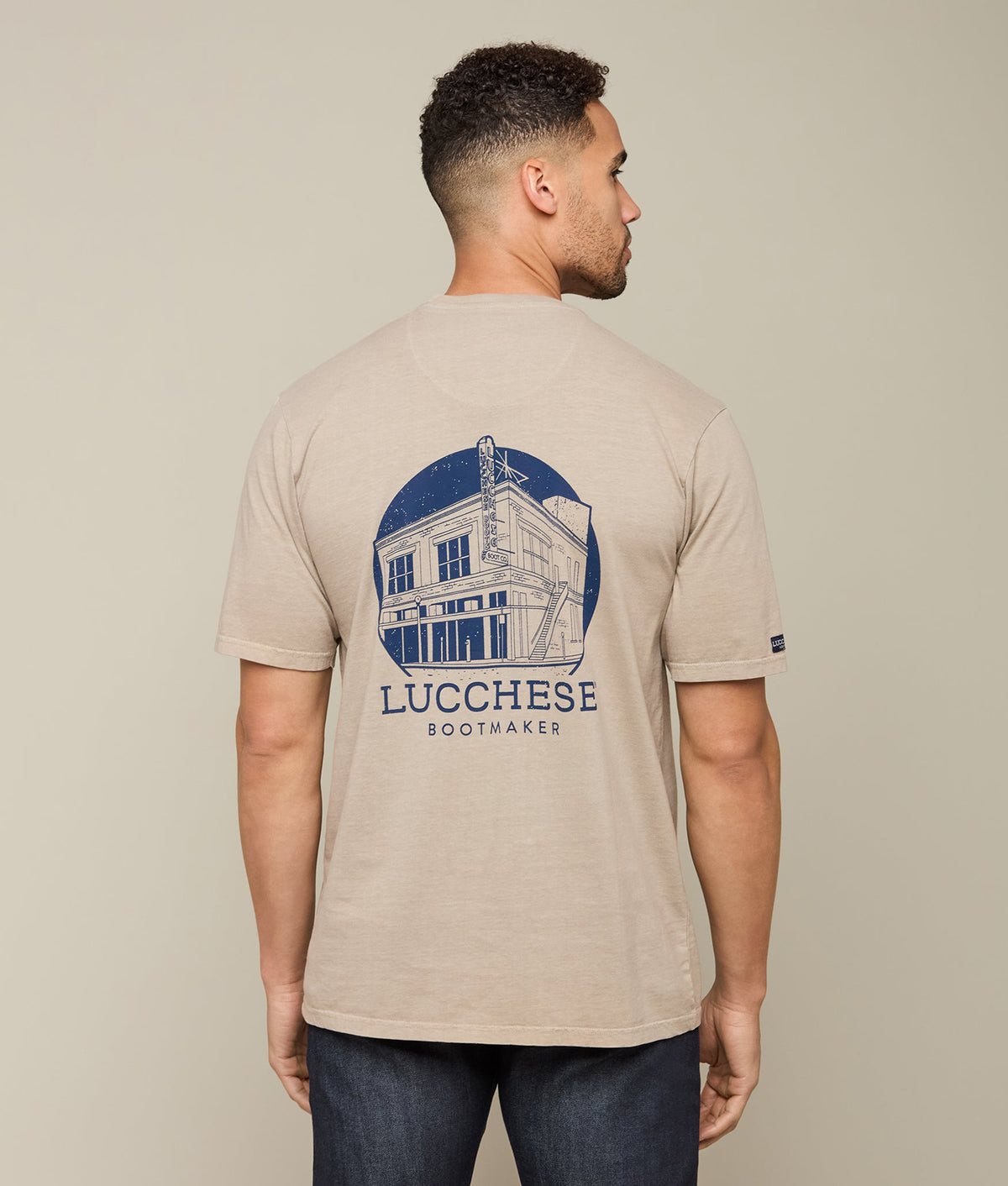 
    Lucchese Heritage Tee :: Sand