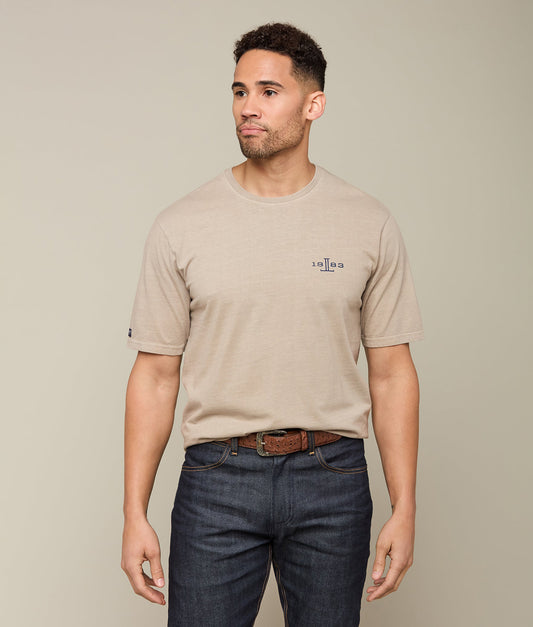 Lucchese Heritage Tee :: Sand