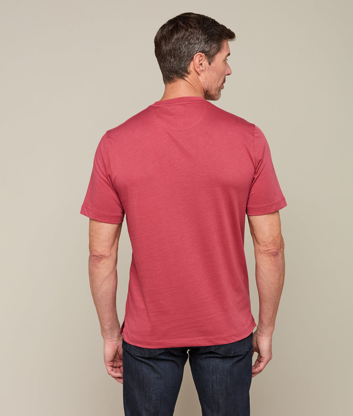 
    Lucchese Pima Cotton Tee :: Red