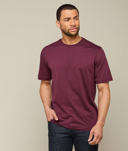 Lucchese Pima Cotton Tee :: Purple