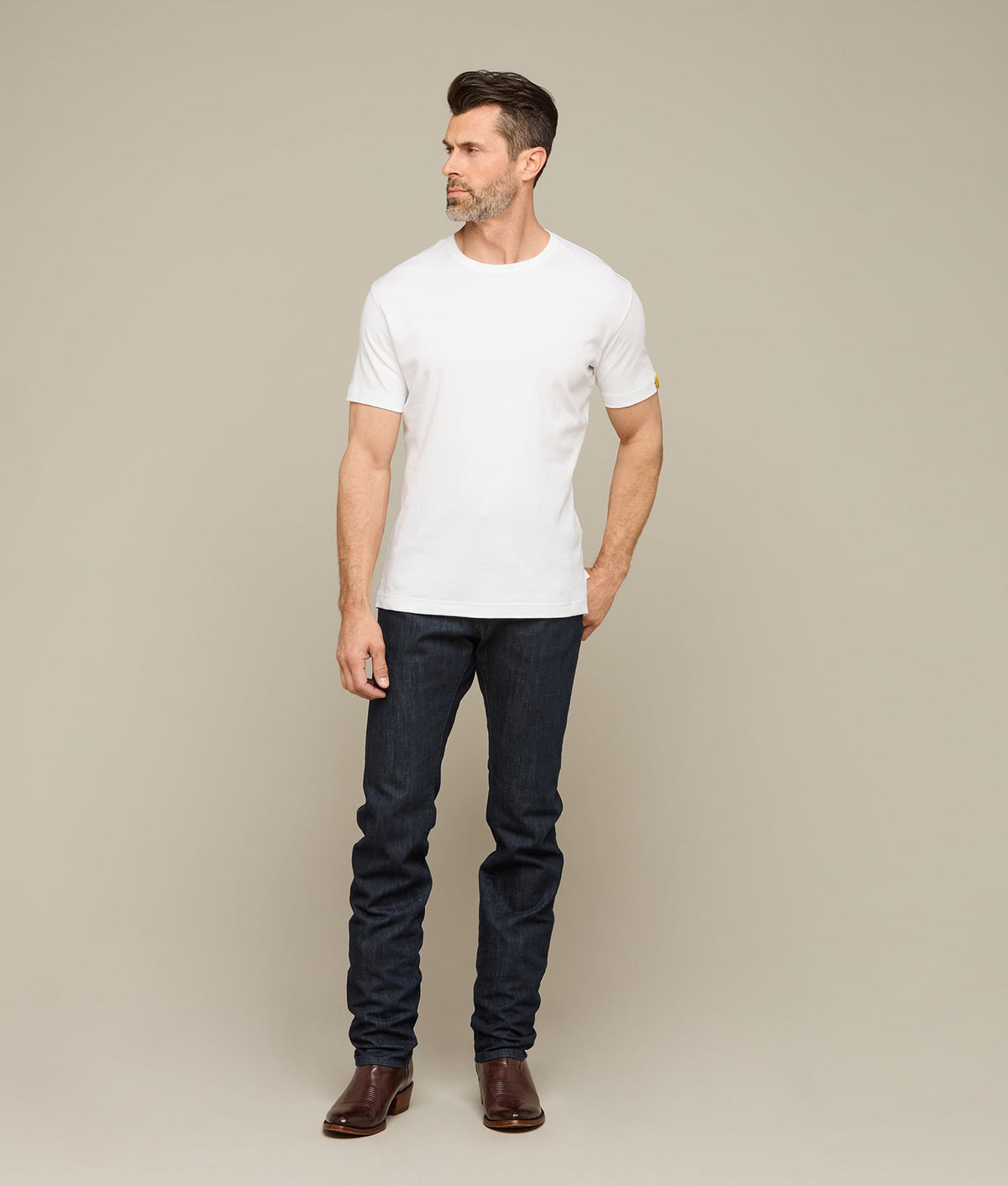 
    Lucchese x Parker McCollum Pima Cotton Tee :: White