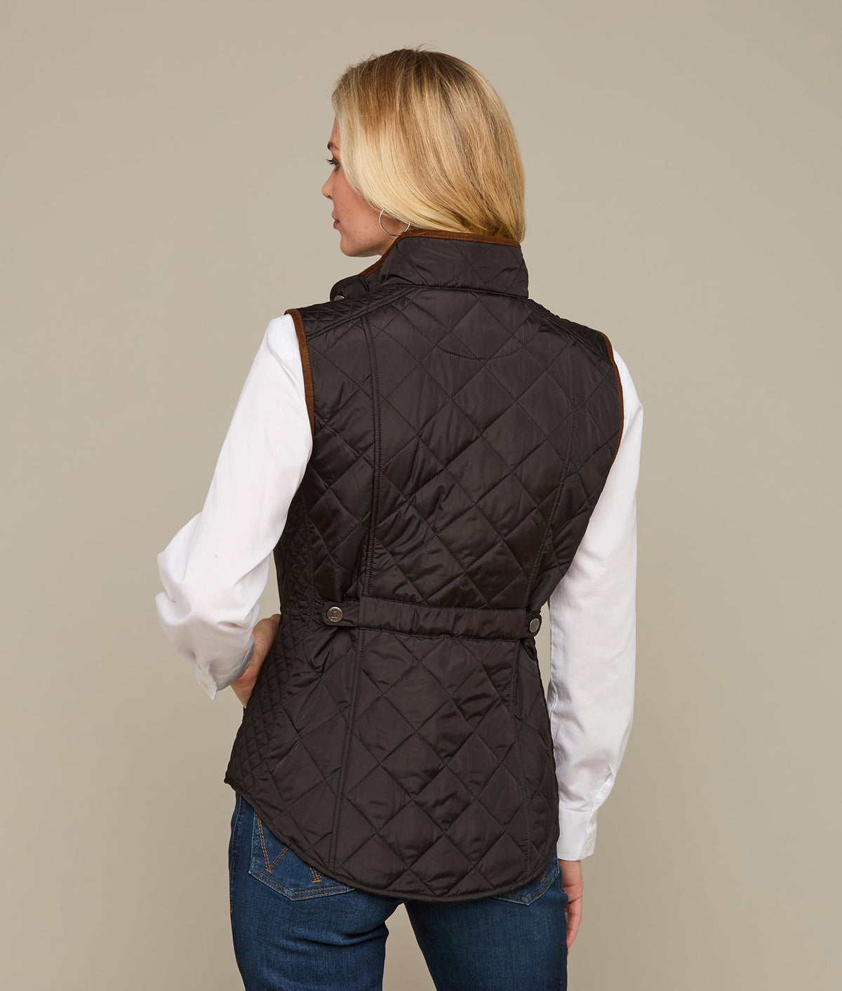 
        Quilted Vest :: Black