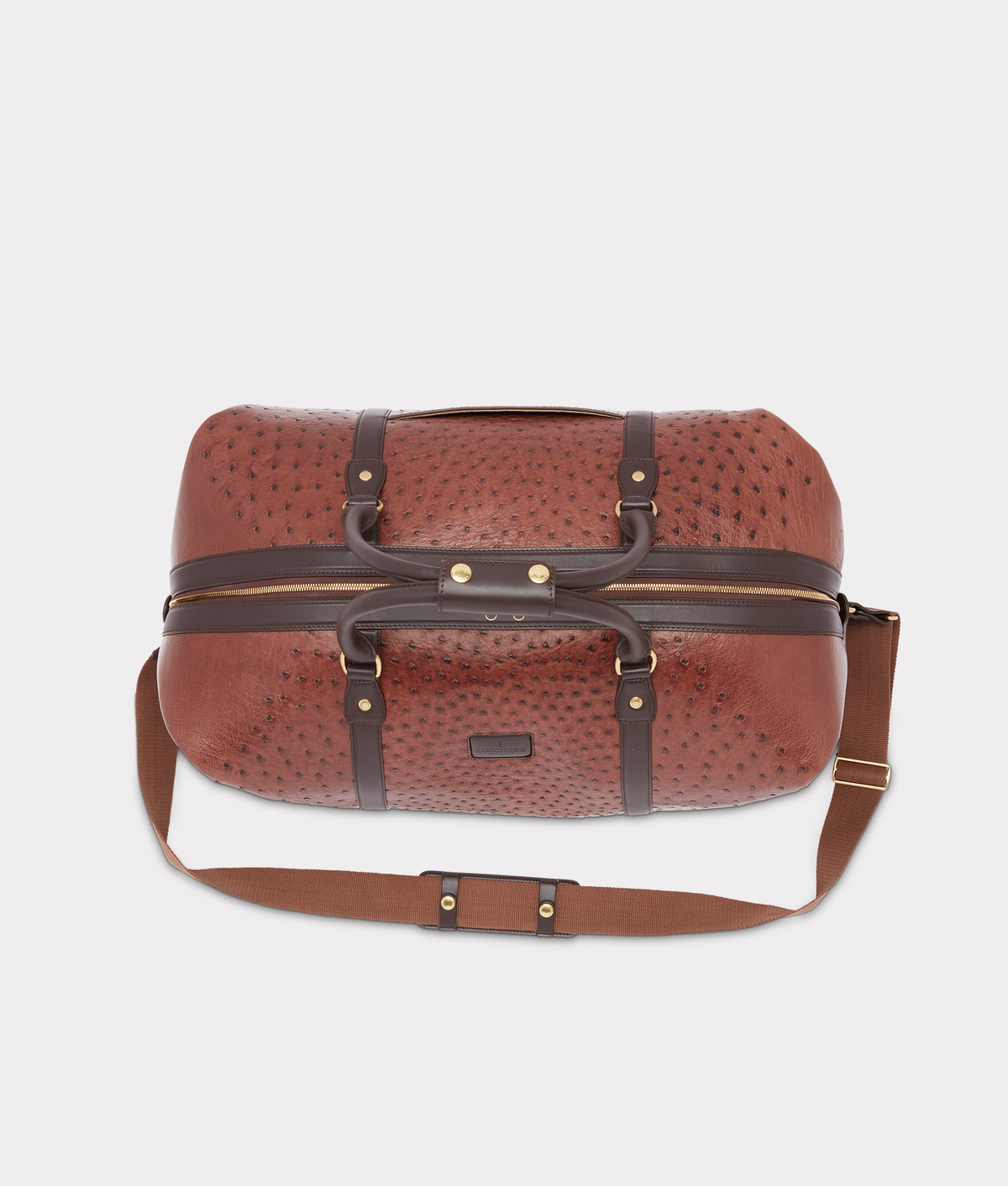 
    Ostrich Duffle - Large :: Chocolate