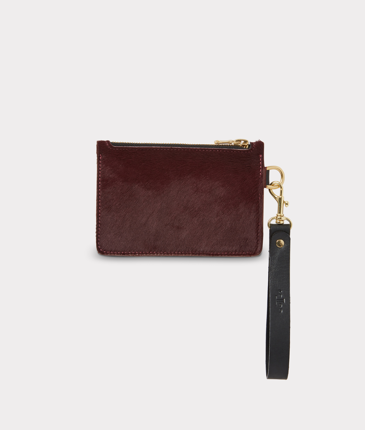 
    Small Zip Pouch :: Burgundy