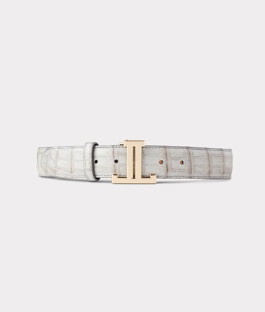 Women's Exotic Mirrored L Belt :: Iceberg