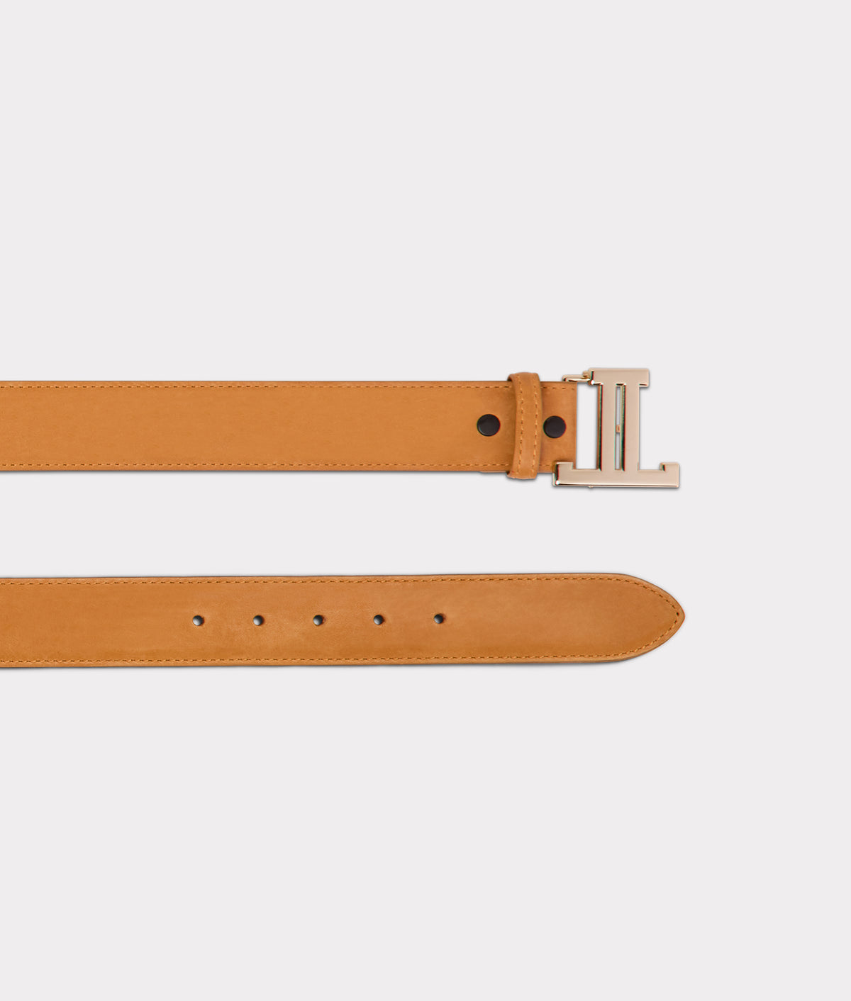 
    Women&#39;s Mirrored L Belt :: Honey