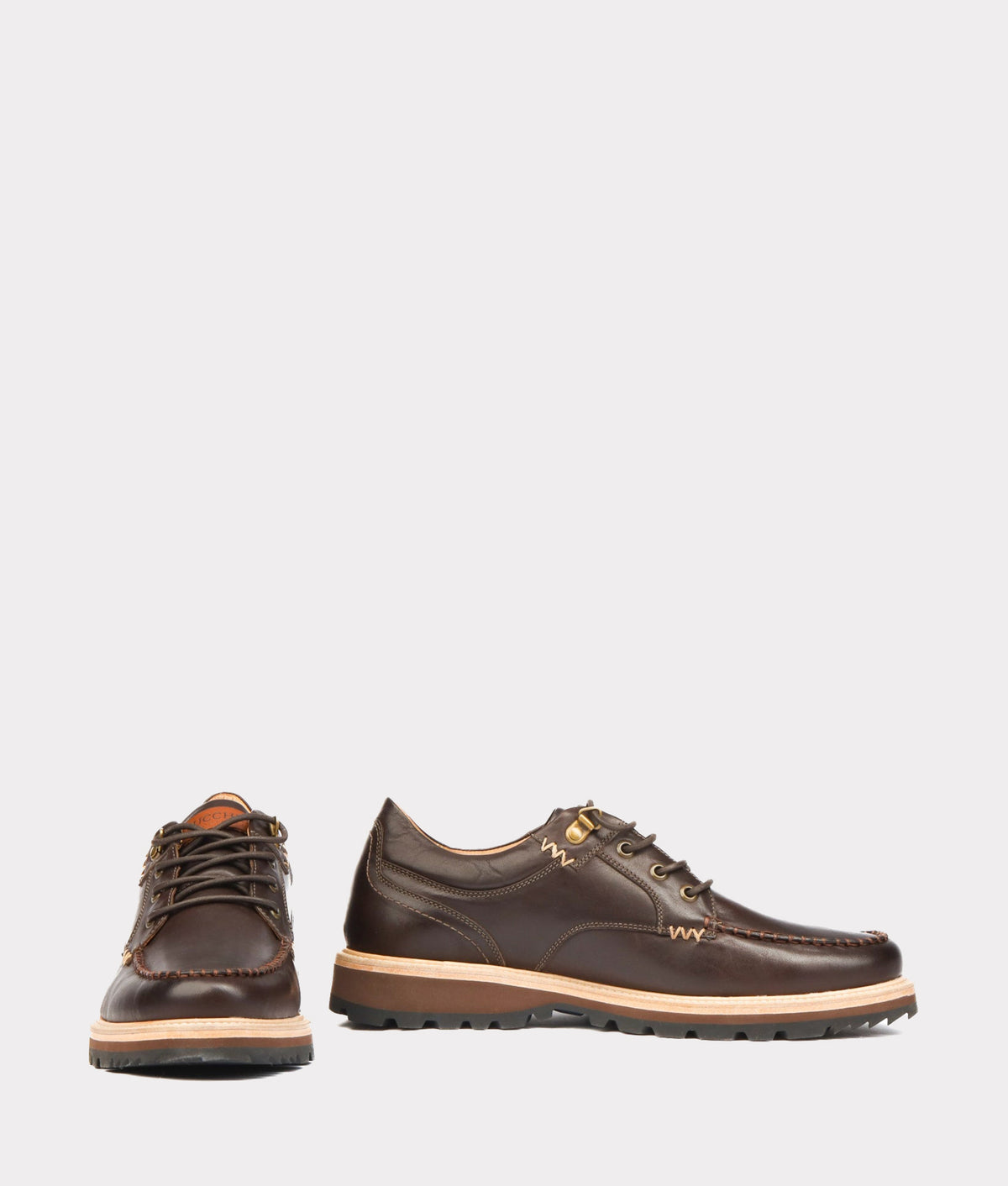 
    Ranger II Moccasin Oxford :: Chocolate