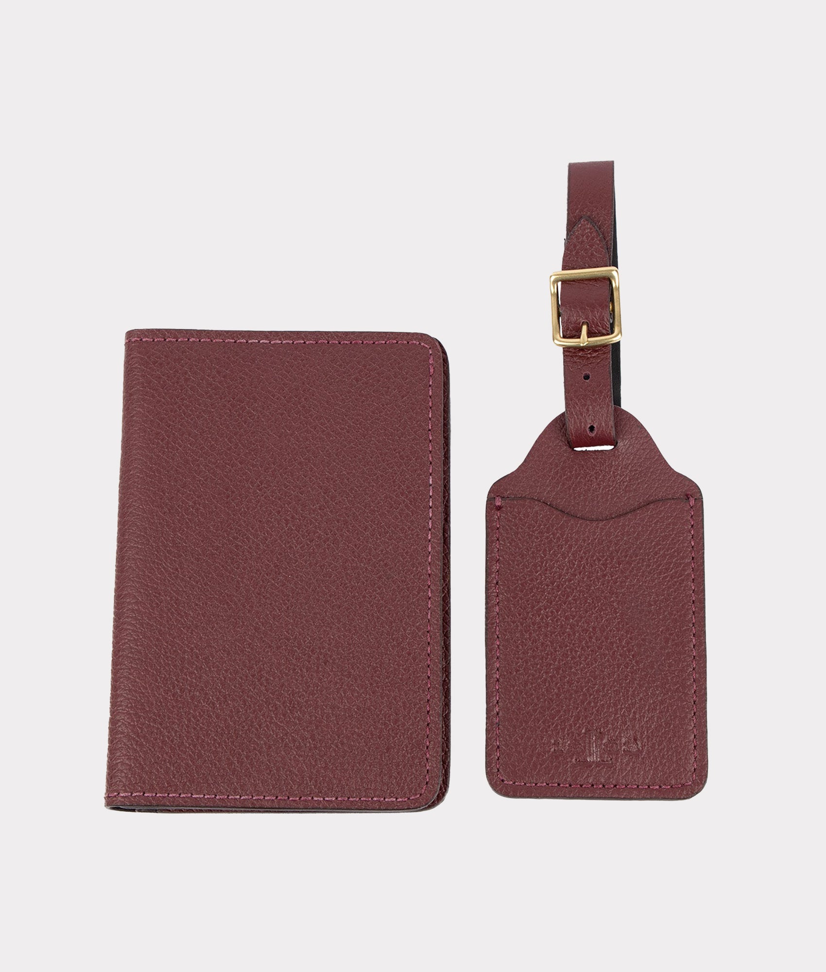 Leather Passport cheapest Wallet w/Luggage Tag