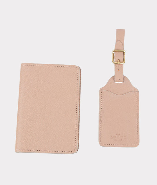 Luggage Tag Passport Duo :: Rosewood