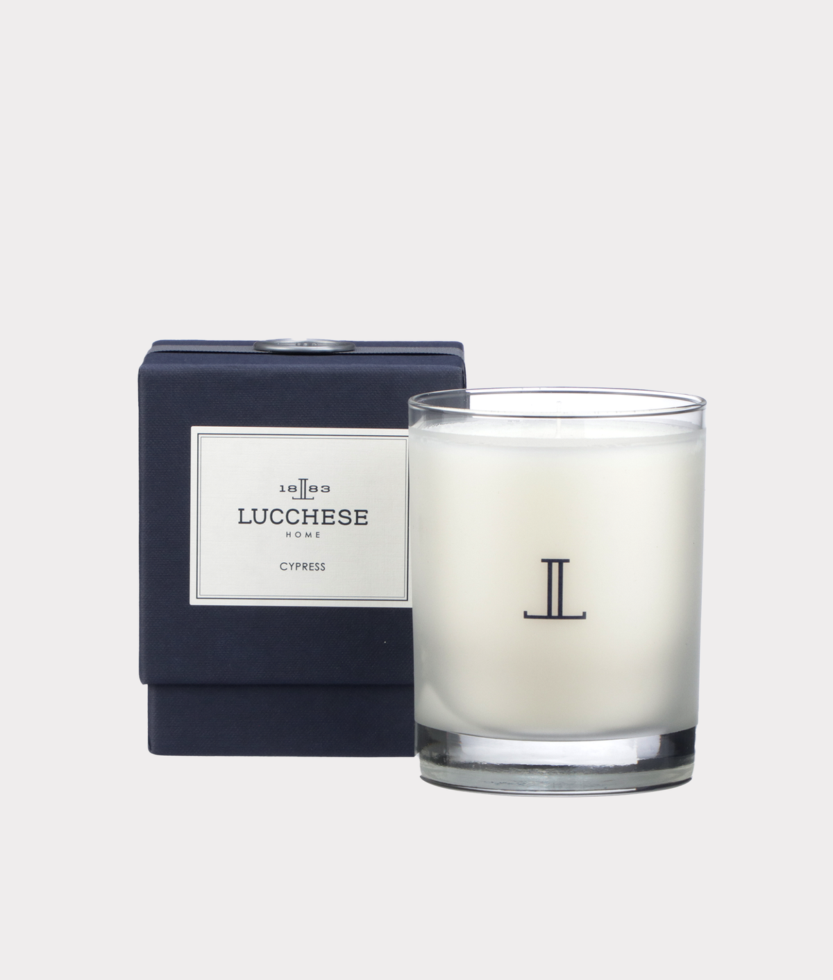 
    Cypress Scented Candle :: White