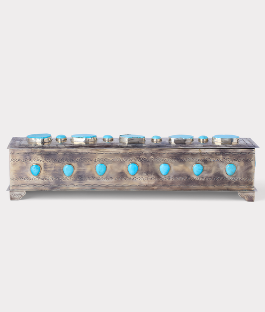 Large Southwestern Mantle Box :: Silver