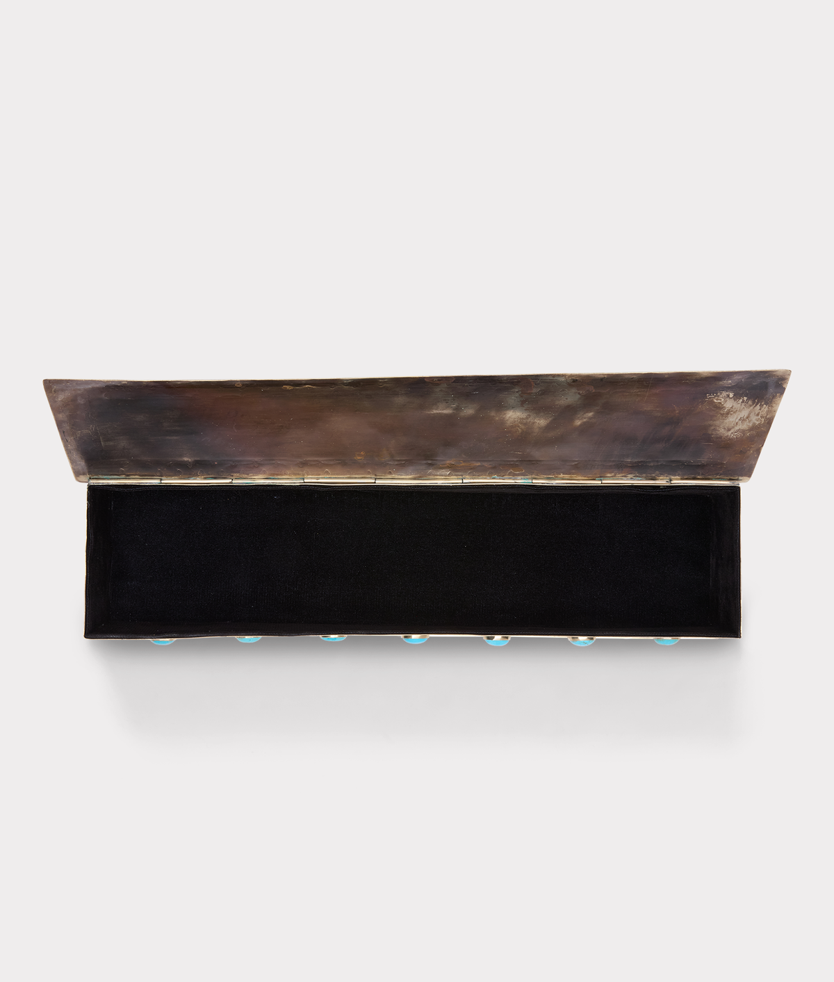 
    Large Southwestern Mantle Box :: Silver