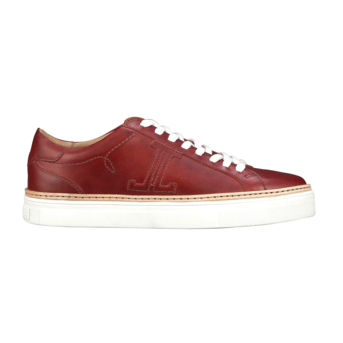 Double L Lace Up Sneaker :: Red