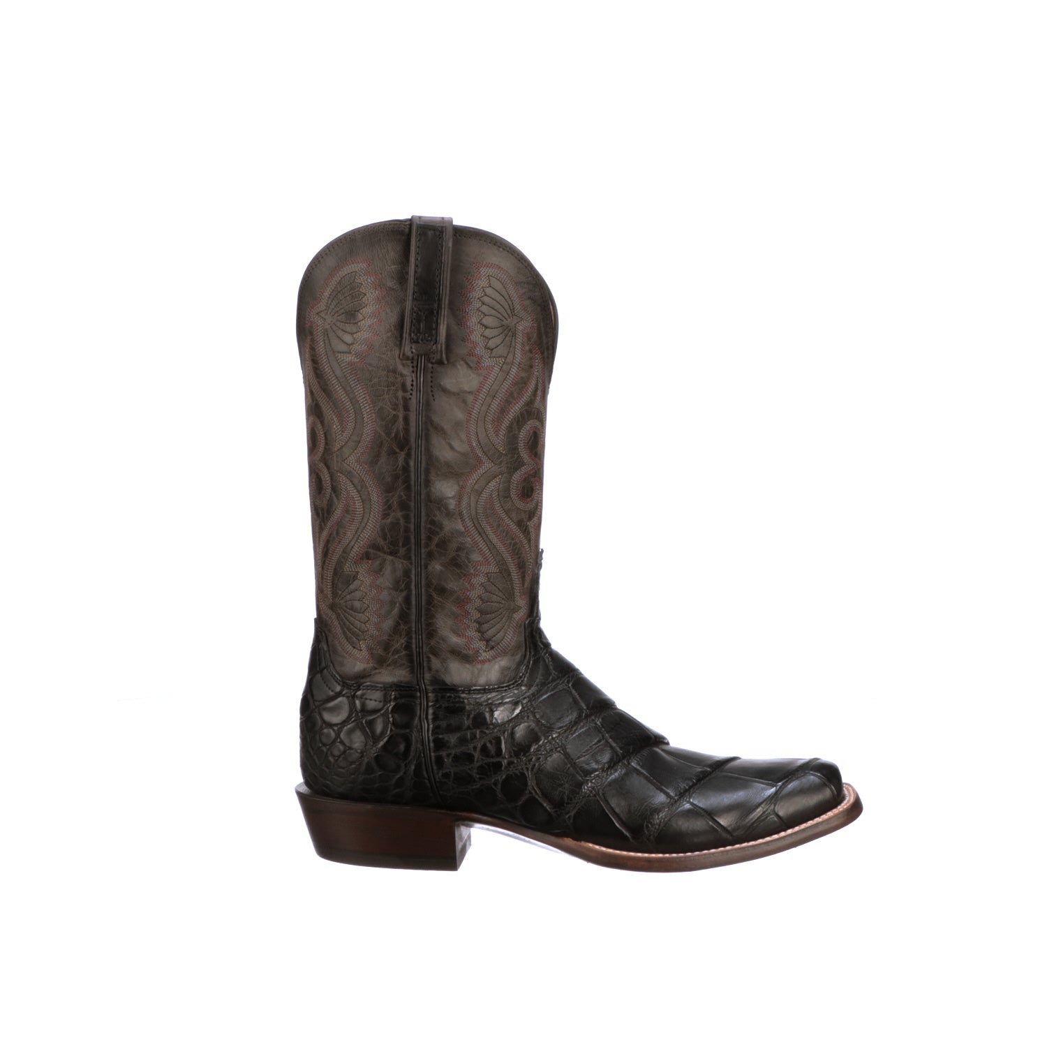 Gator lucchese boots best sale