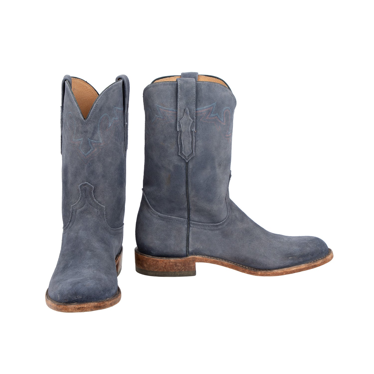 Lucchese on sale blue boots