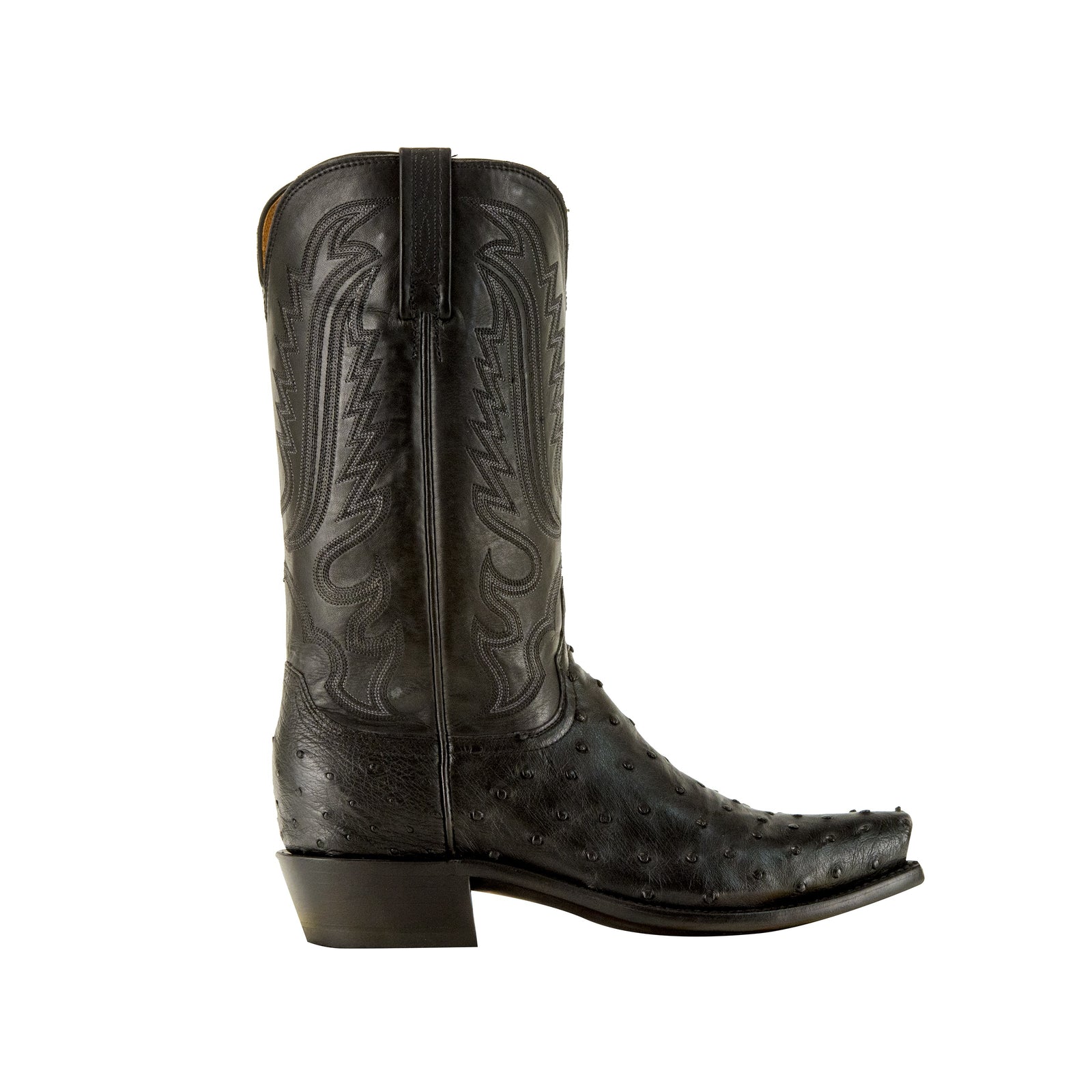 Lucchese hot sale black boots