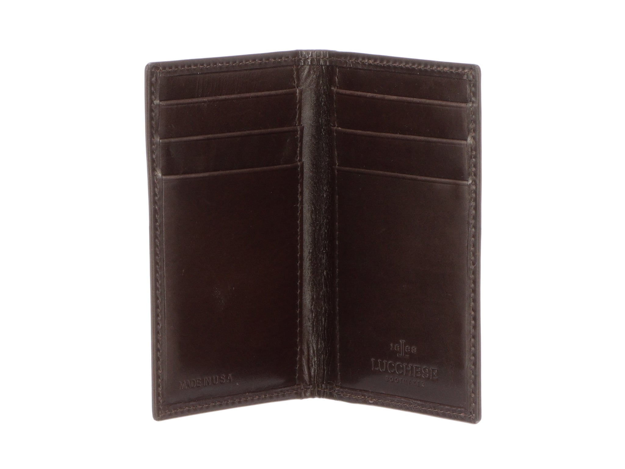 Lucchese Men's Ostrich Bifold Wallet