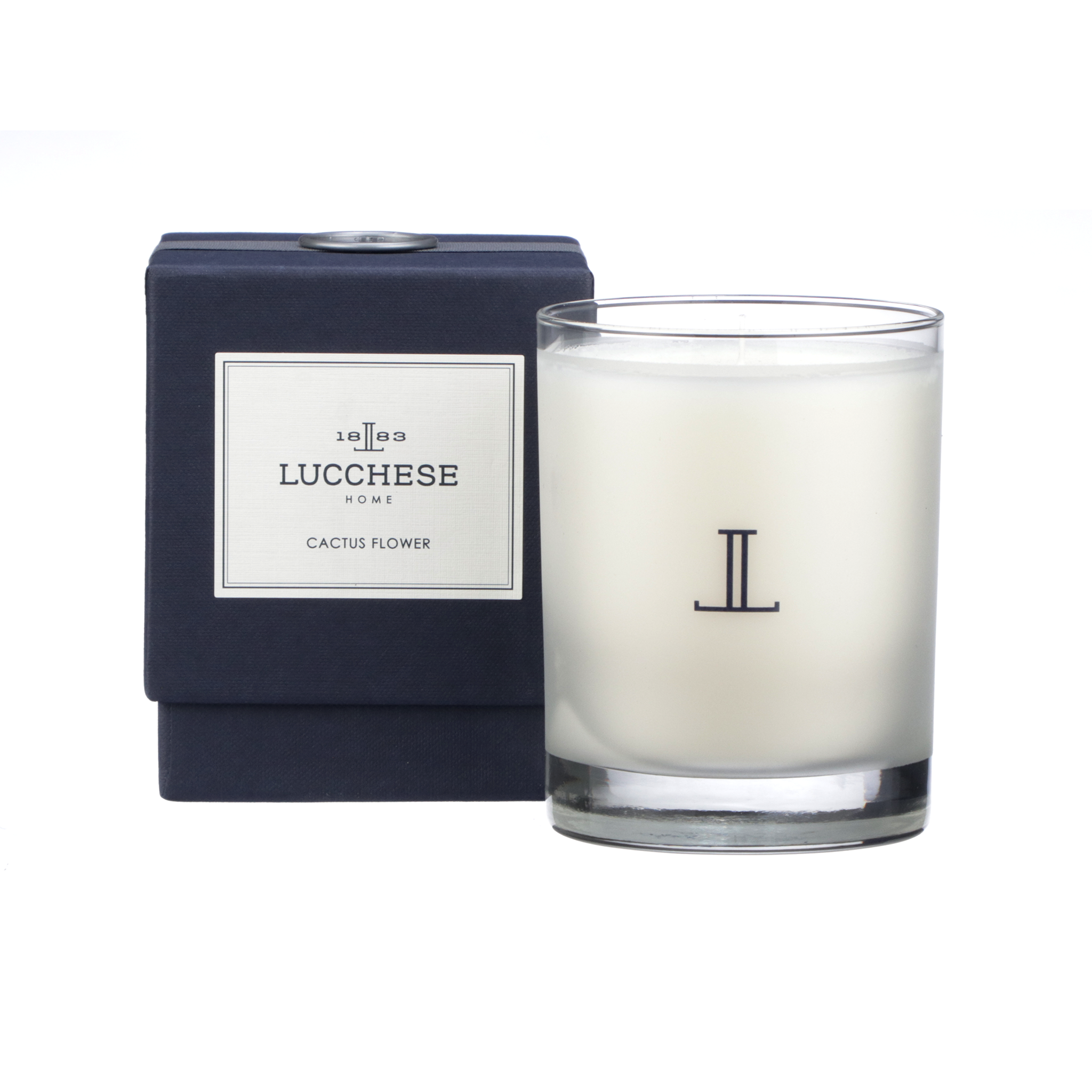 Flower Candle - White