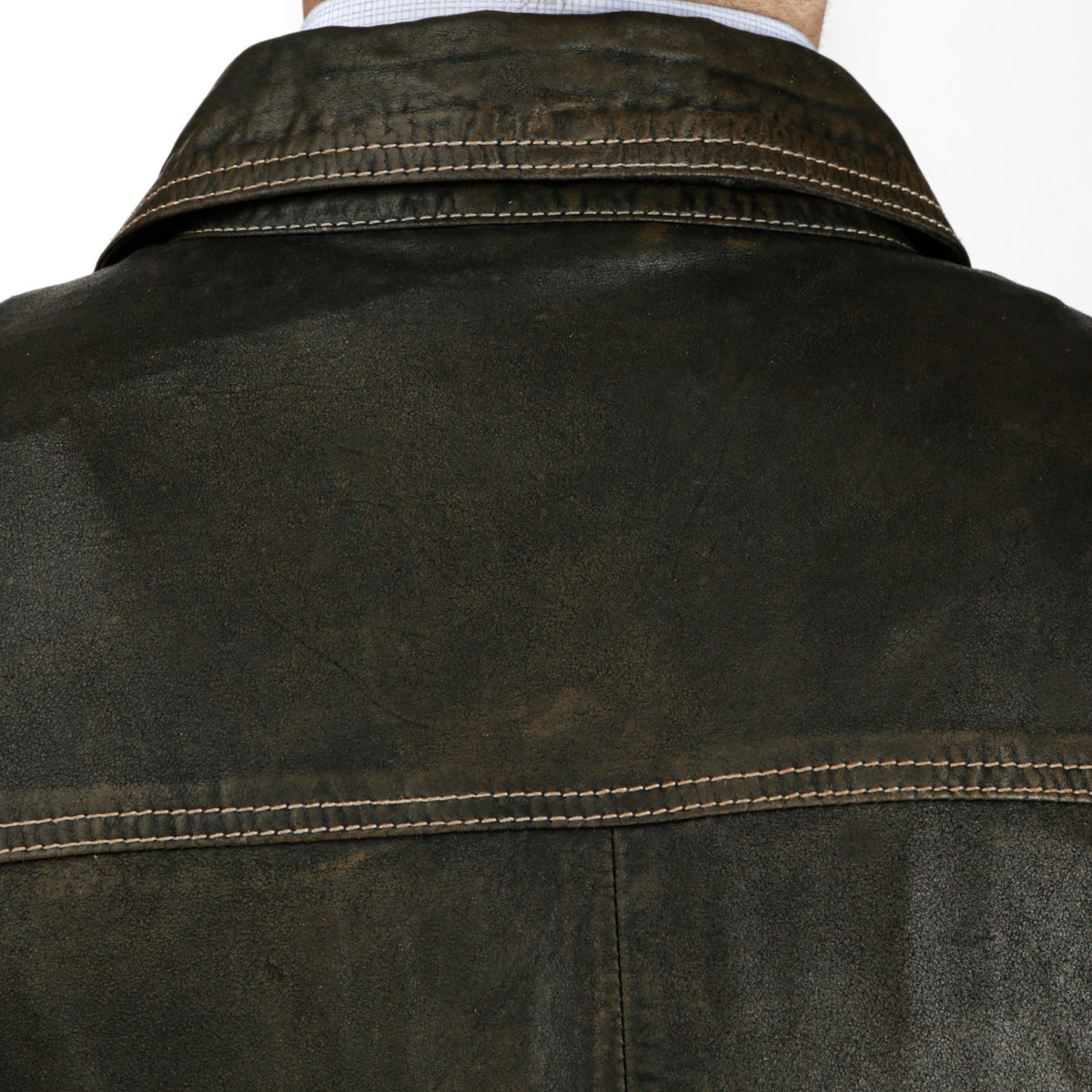 Rough Out Leather Jacket :: Chocolate