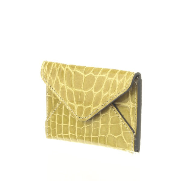 Envelope Card Case – Alligator :: Muguet